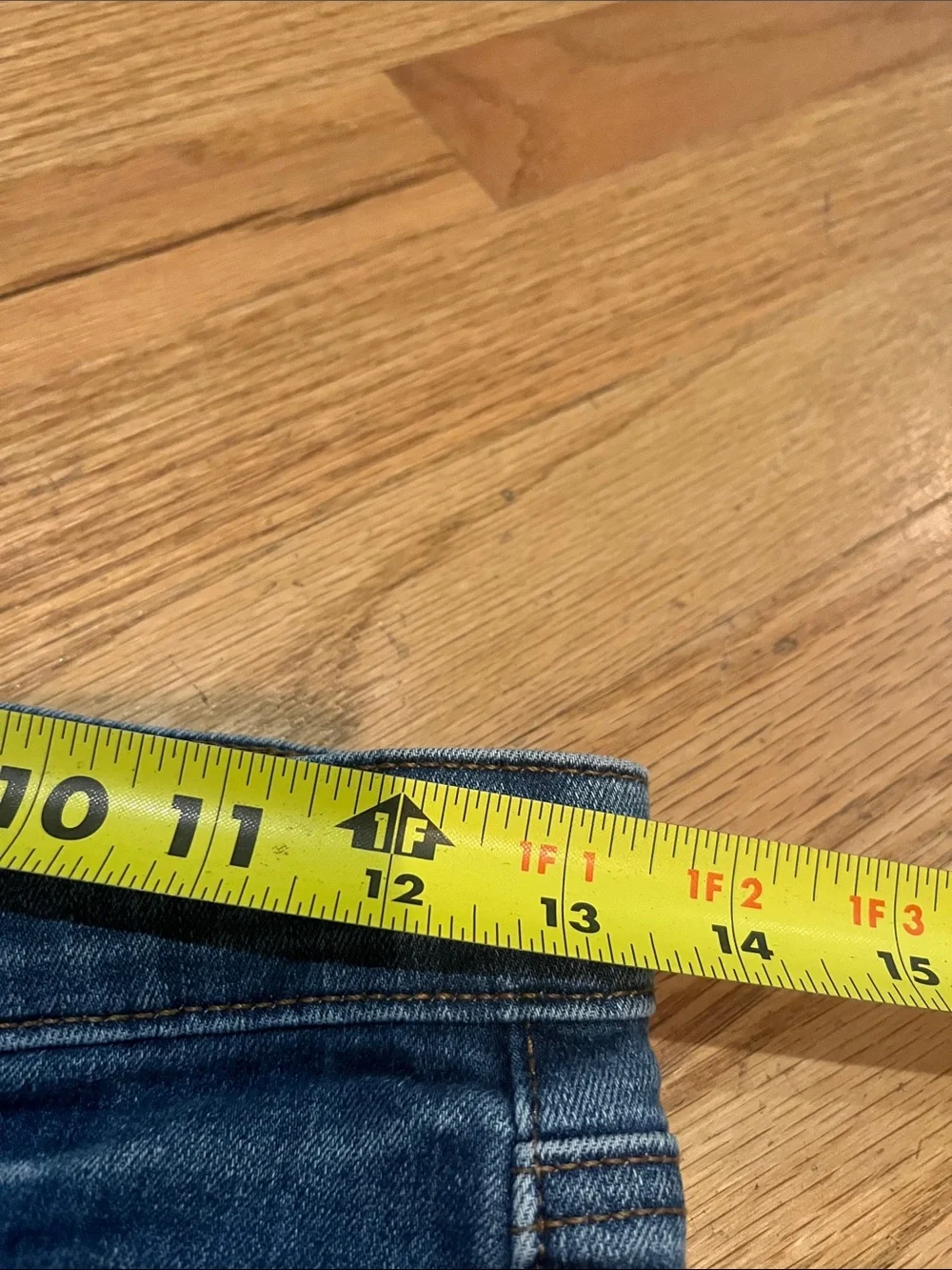 Curvy high waist skinny loft button front jeans